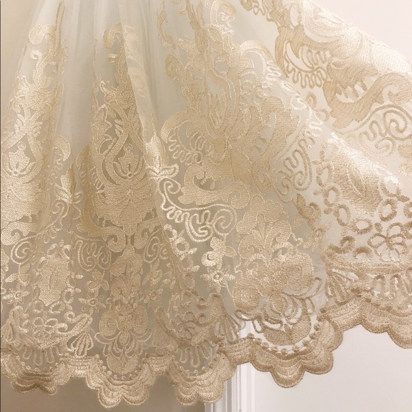 Chi Chi London Cinderella Lace Tulle Prom Dress - Picture 6 of 10